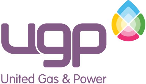 United Gas and Power logo.